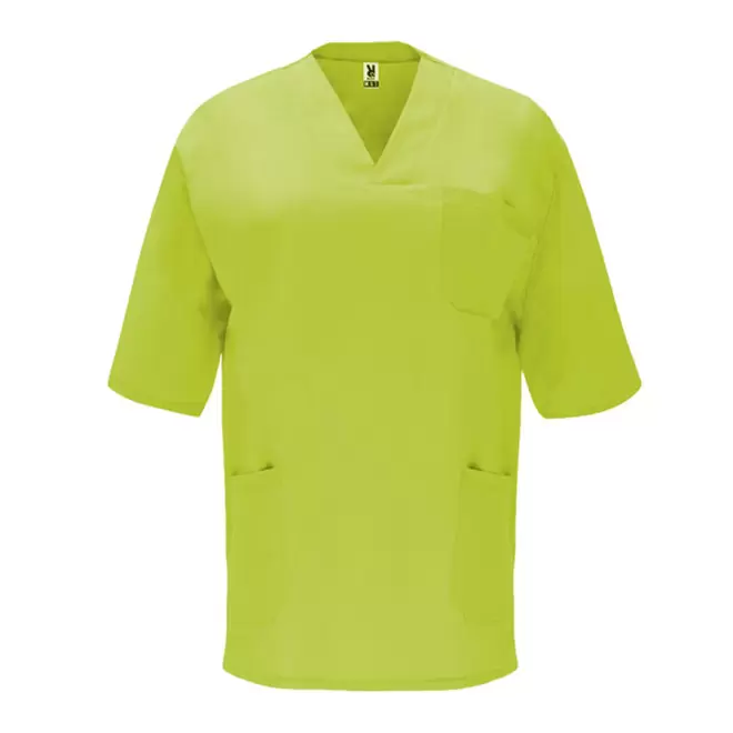 BLOUSE PERSONNALISABLE MIXTE MEDICALE 'LENO' - vert pistache
