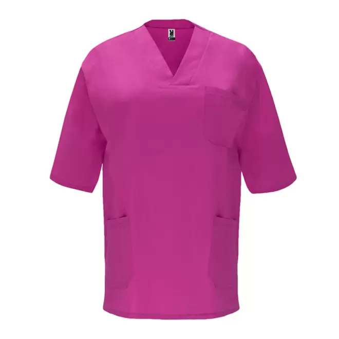 BLOUSE PERSONNALISABLE MIXTE MEDICALE 'LENO' - violet