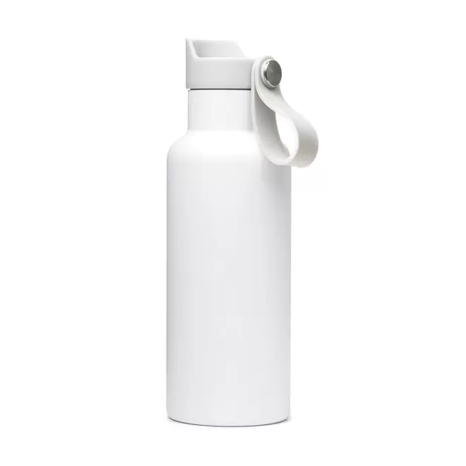 BOUTEILLE ISOTHERME PERSONNALISABLE SPORT 500ML 'TIALI' - blanc