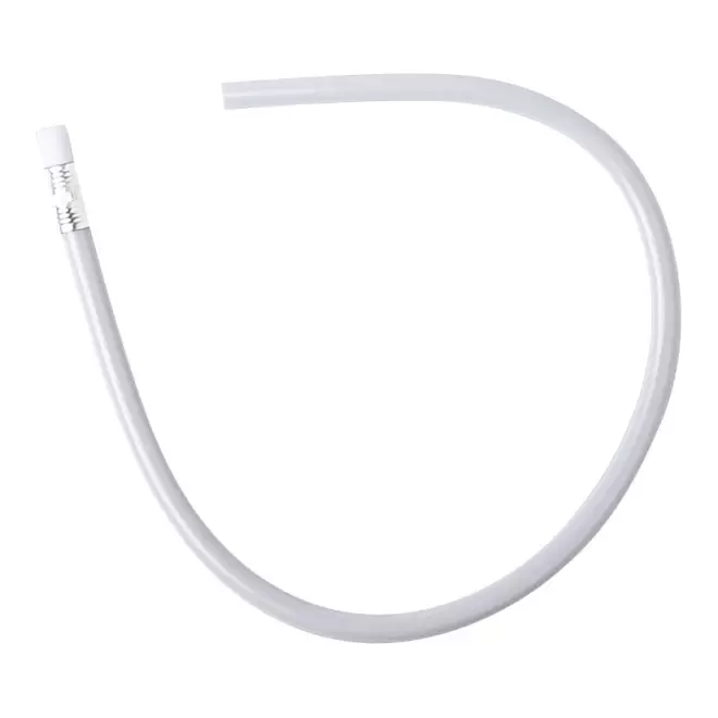 CRAYON PUBLICITAIRE FLEXIBLE 'GIGANTO' - blanc