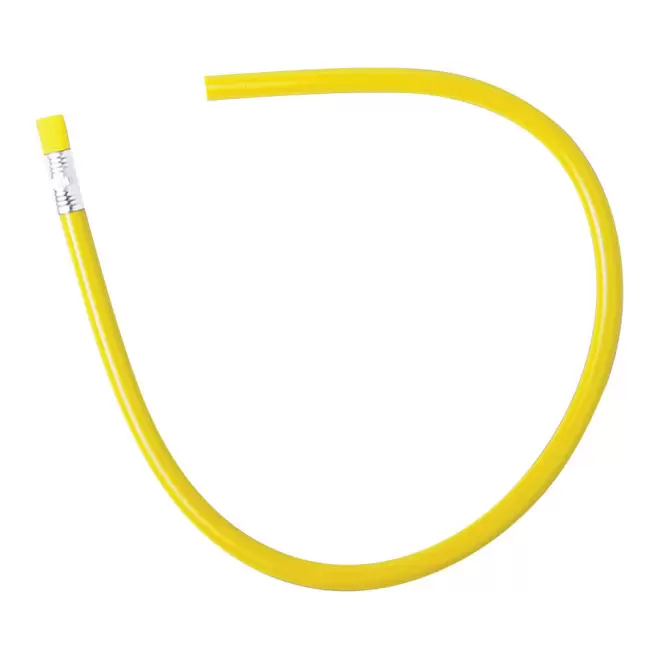 CRAYON PUBLICITAIRE FLEXIBLE 'GIGANTO' - jaune