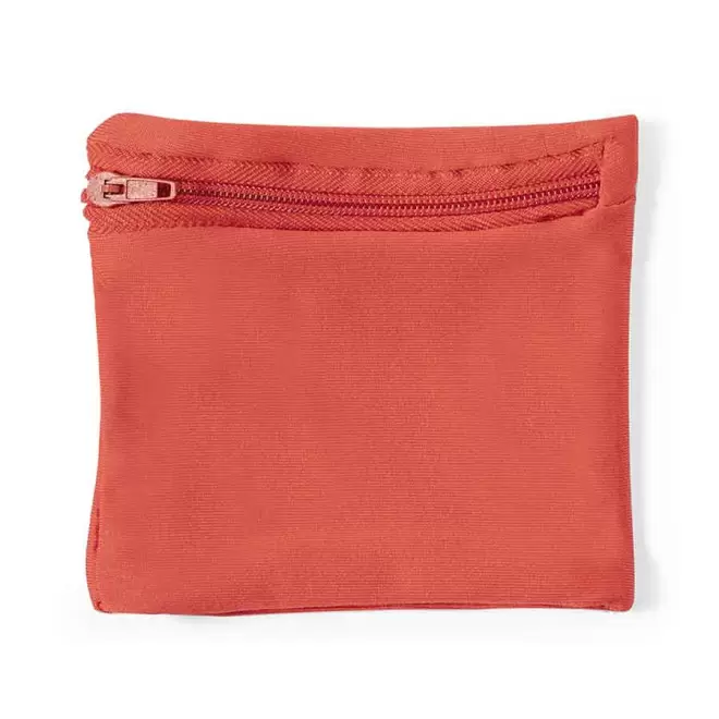 TOUR DE POIGNET PERSONNALISABLE MICROFIBRE 'FIBRA' - rouge