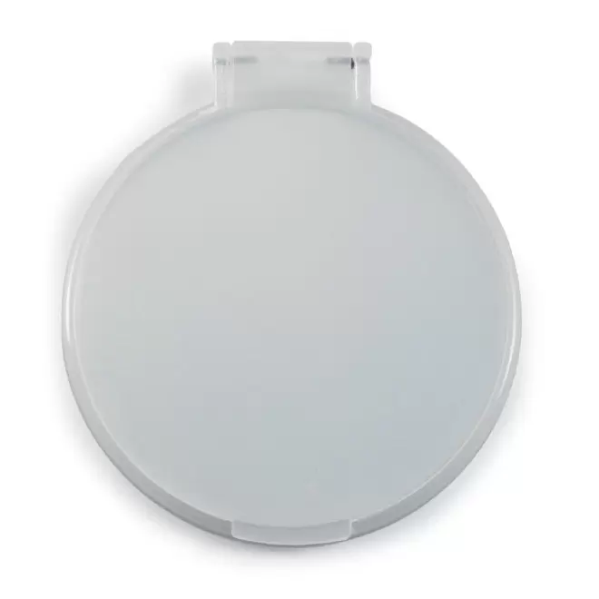 MIROIR DE POCHE PUBLICITAIRE 'BEAUTY' - blanc