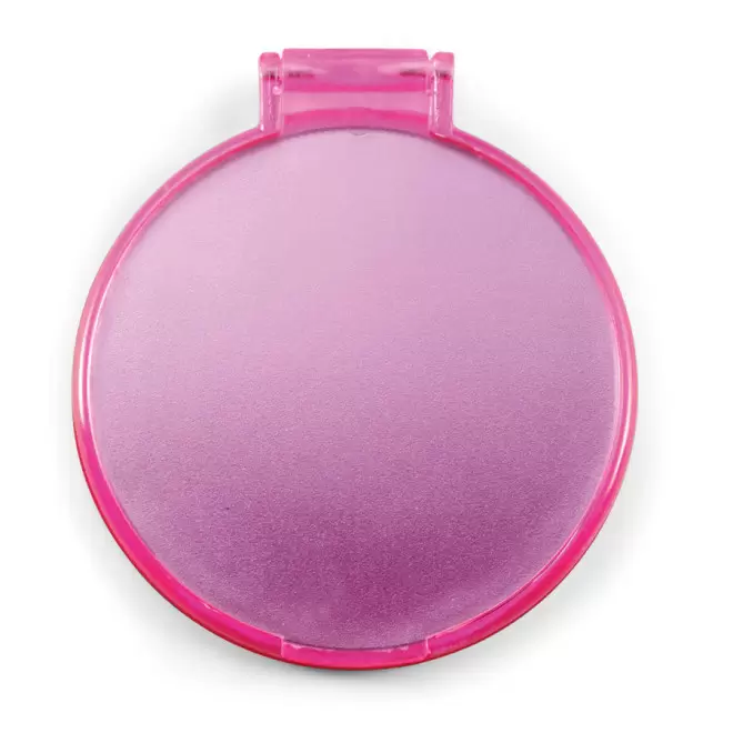 MIROIR DE POCHE PUBLICITAIRE 'BEAUTY' - rose