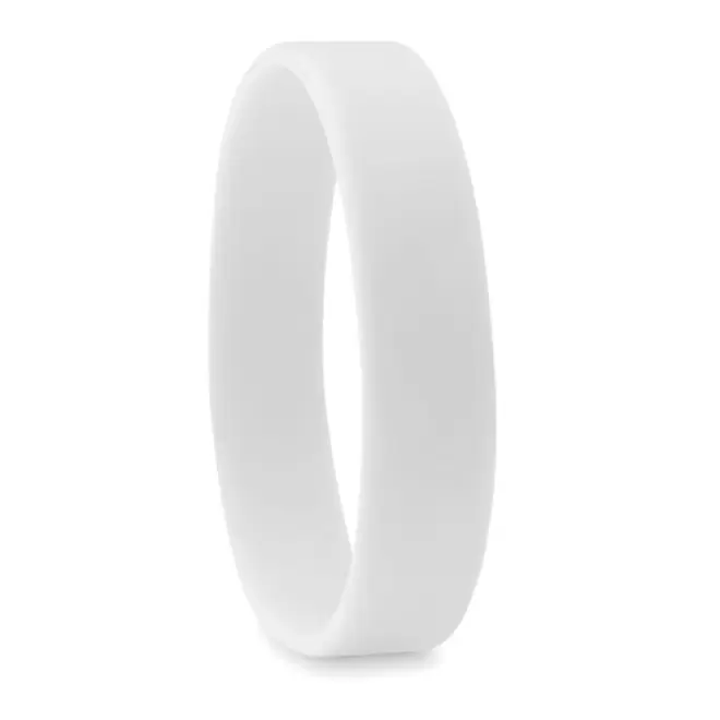 BRACELET EN SILICONE 'FESTIVAL' - blanc