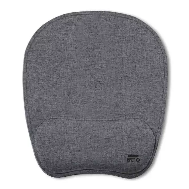 TAPIS DE SOURIS ERGONOMIQUE RPET PERSONNALISABLE  'LIMLAS' - gris