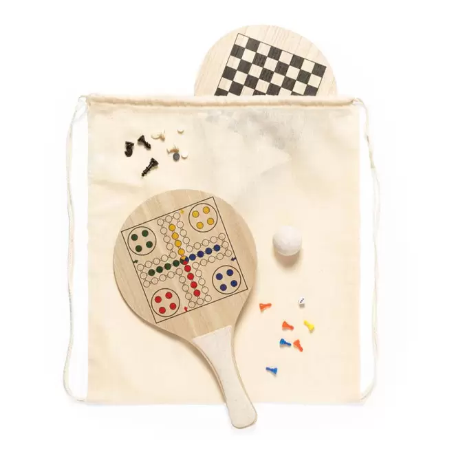 RAQUETTES PERSONNALISABLES JEUX DIVERS 'TERPO' - beige