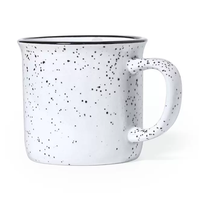 TASSE PERSONNALISEE CERAMIQUE VINTAGE 'MUGGIO' - blanc