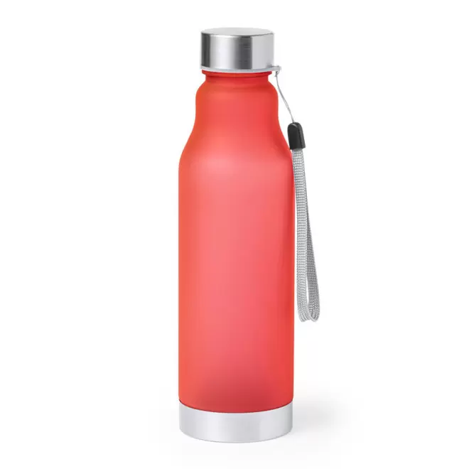 BOUTEILLE RPET 600 ML PERSONNALISABLE 'DORIO' - rouge