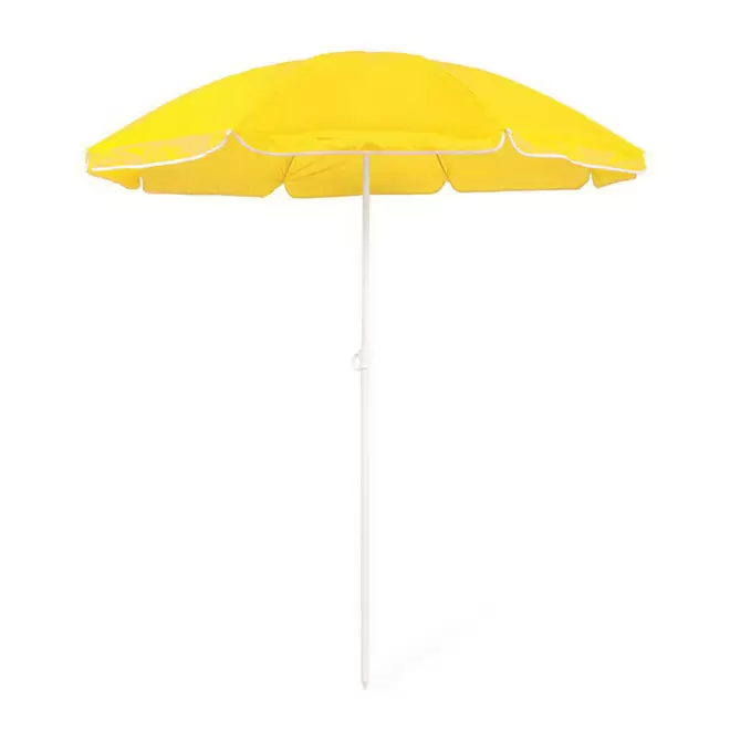 PARASOL PLAGE PERSONNALISABLE 150CM UNICOLOR 'PARISO' - jaune