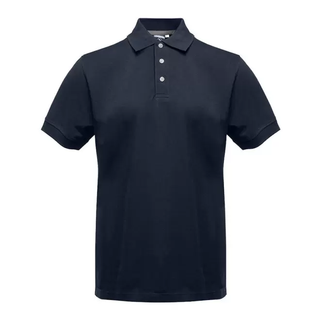 POLO PUBLICITAIRE HOMME BLACK MATCH 'SPIRIT' - navy/silver