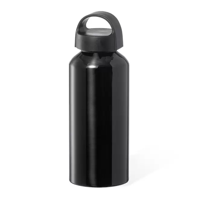 GOURDE PERSONNALISABLE EN ALU 500 ML 'STALA' - noir