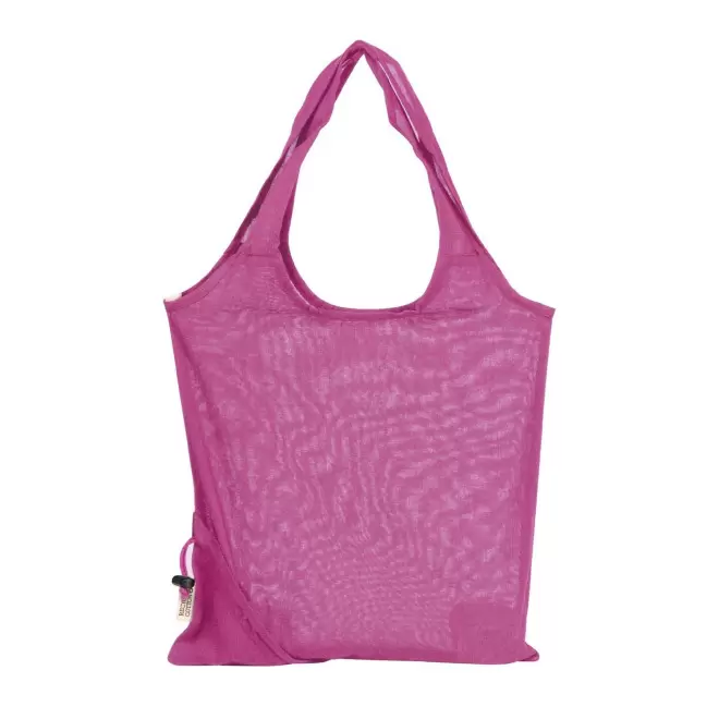 SAC SHOPPING PLIABLE PERSONNALISABLE 'ASIA COTON' - rose