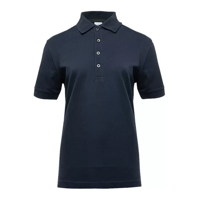 POLO PUBLICITAIRE FEMME BLACK MATCH 'SPIRIT' - navy/black