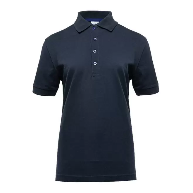 POLO PUBLICITAIRE FEMME BLACK MATCH 'SPIRIT' - navy/royal