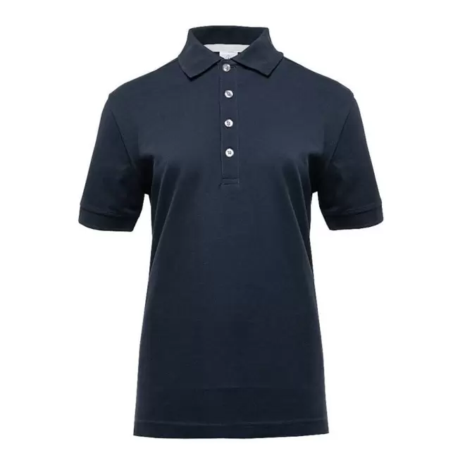 POLO PUBLICITAIRE FEMME BLACK MATCH 'SPIRIT' - navy/white