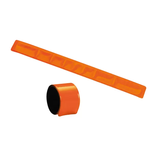 BRASSARD PUBLICITAIRE RÉFLÉCHISSANT 'PREVENTI' - orange