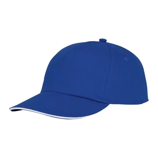 CASQUETTE PUBLICITAIRE 5 PANS 'STITCH'  - bleu