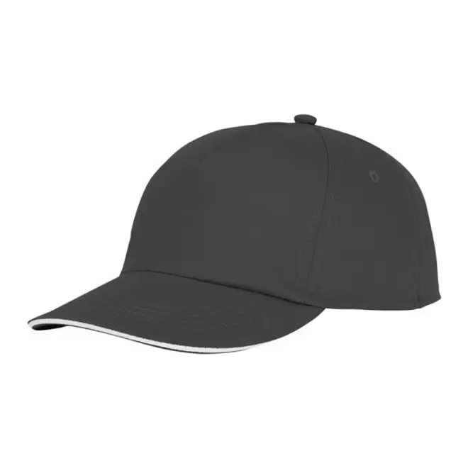 CASQUETTE PUBLICITAIRE 5 PANS 'STITCH'  - gris