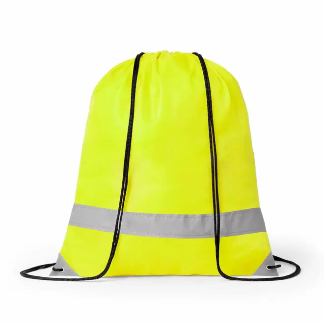 SAC A DOS PERSONNALISÉ RÉFLÉCHISSANT 'VISIBLE' - jaune