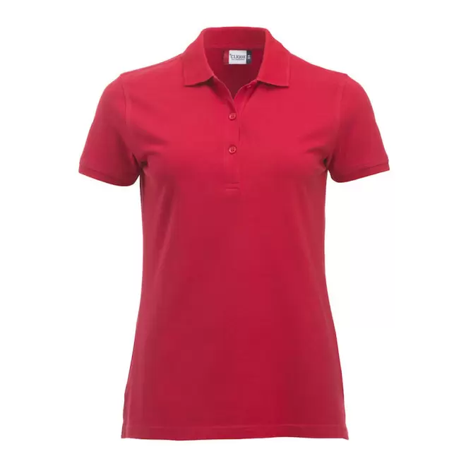 POLO PERSONNALISABLE FEMME 'BORDI' - rouge