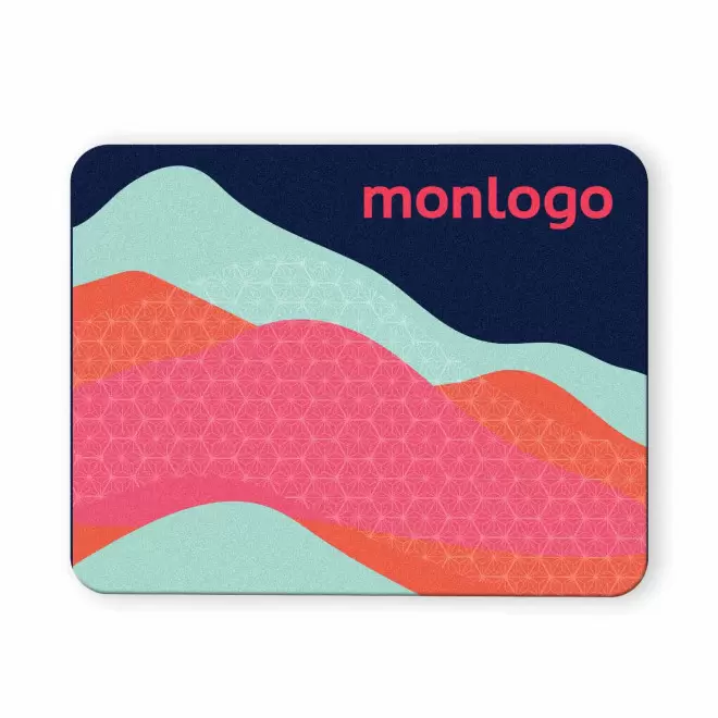 TAPIS DE SOURIS PERSONNALISÉ 3 EN 1 'PADY' - quadrichromie