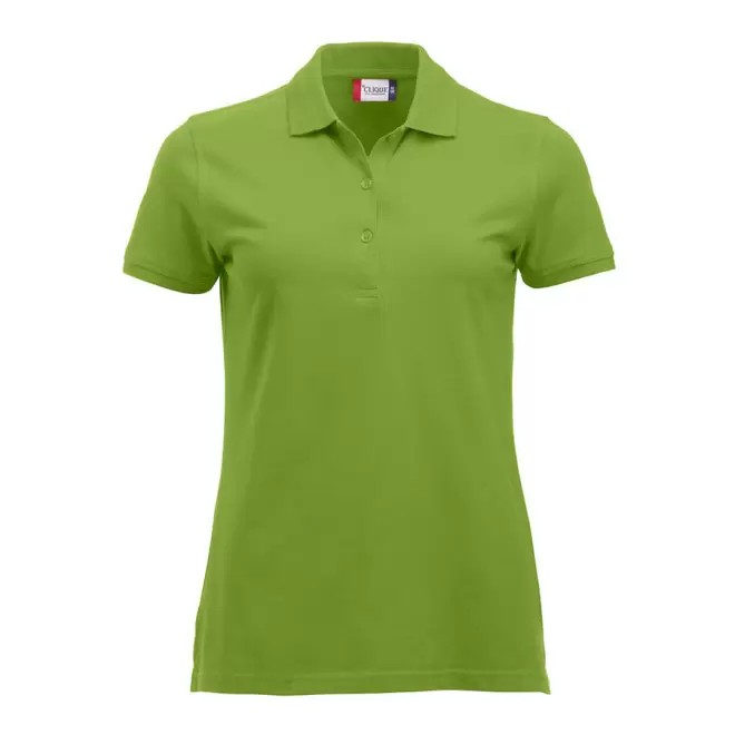 POLO PERSONNALISABLE FEMME 'BORDI' - vert