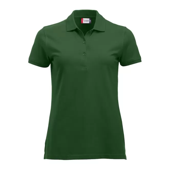 POLO PERSONNALISABLE FEMME 'BORDI' - vert bouteille