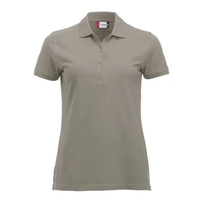 POLO PERSONNALISABLE FEMME 'BORDI' - argent