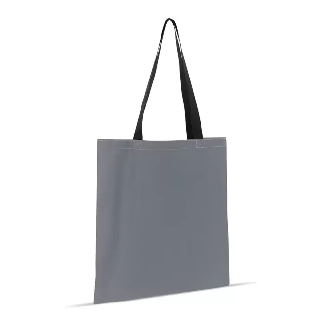 SAC SHOPPING PERSONNALISABLE REFLECHISSANT 'SHOREX' - gris