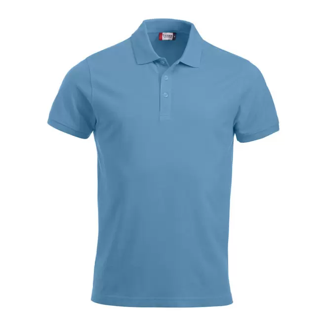 POLO PERSONNALISABLE HOMME 'BORDI' - bleu clair