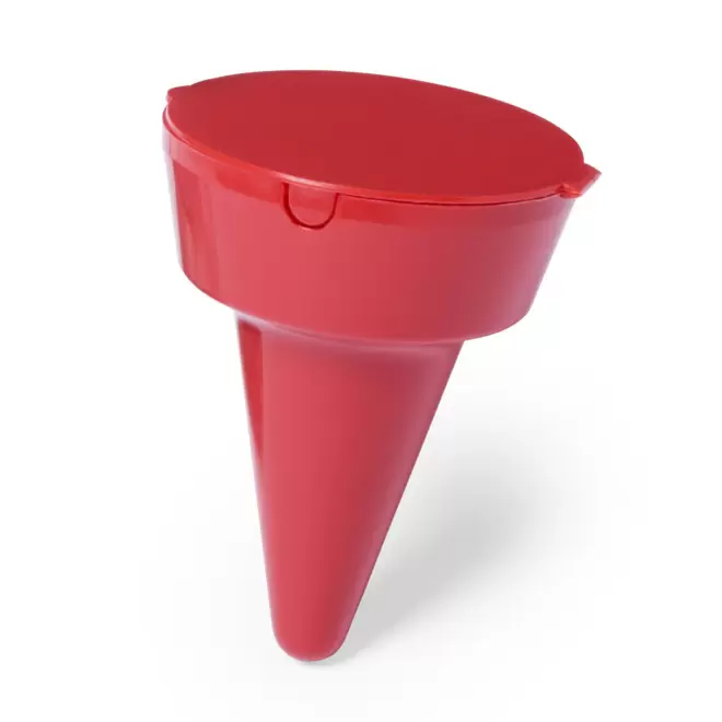 CENDRIER PORTABLE PERSONNALISABLE 'SANDYTO' - rouge