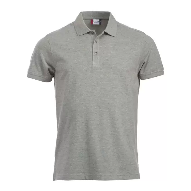POLO PERSONNALISABLE HOMME 'BORDI' - gris chine