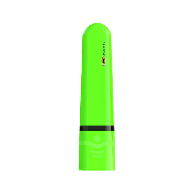 SURLIGNEUR BIC PUBLICITAIRE 'HIGHLIGHTER FLAT' - vert