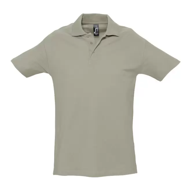 POLO PERSONNALISÉ HOMME 'SPRING' COULEUR 210 GR/M² - kaki