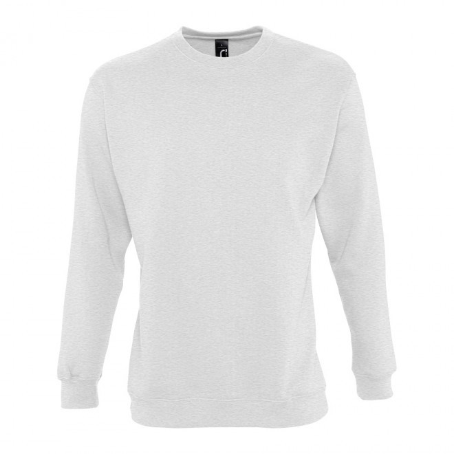 SWEAT-SHIRT MIXTE PUBLICITAIRE 'NEW SUPREME' 280 GR/M² - blanc chiné