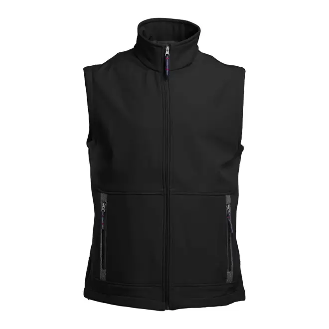 SOFTSHELL HOMME PERSONNALISEE 3 COUCHES 'FASTNEST' - noir