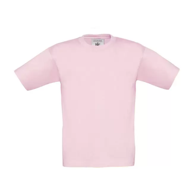 TEE-SHIRT ENFANT PERSONNALISABLE B&C 'PALTO 185' - rose pale