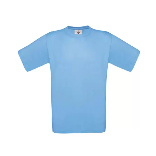 TEE-SHIRT ENFANT PERSONNALISABLE B&C 'PALTO 185' - bleu ciel
