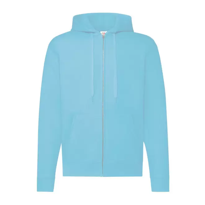 SWEAT-SHIRT MIXTE PERSONNALISABLE 'MORELLO' - bleu azur