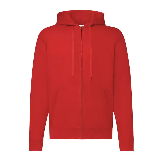 SWEAT-SHIRT MIXTE PERSONNALISABLE 'MORELLO' - rouge