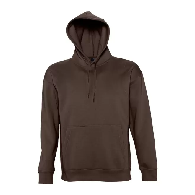 SWEAT-SHIRT PERSONNALISÉ MIXTE CAPUCHE 'SLAM' 320 GR/M² - chocolat
