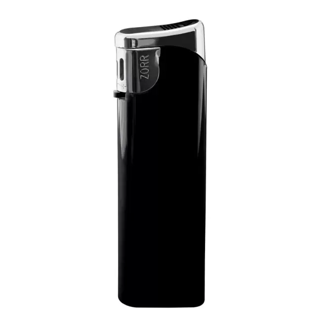 BRIQUET RECHARGEABLE PUBLICITAIRE PIEZO 'POSEIDON' - noir