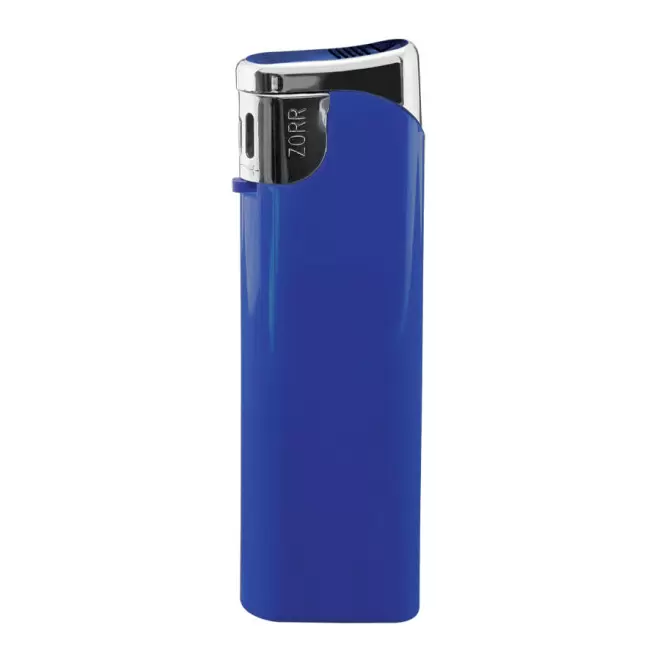 BRIQUET RECHARGEABLE PUBLICITAIRE PIEZO 'POSEIDON' - bleu royal