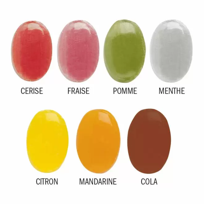 MINI BONBON PUBLICITAIRE 'CANDY' PAPILLOTE - assortis