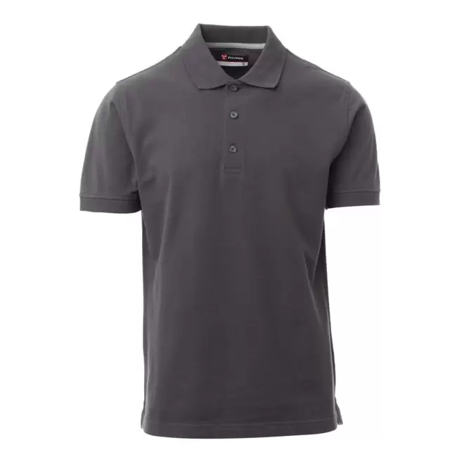 POLO PERSONNALISABLE HOMME PAYPER® 'VENICE' - gris anthracite