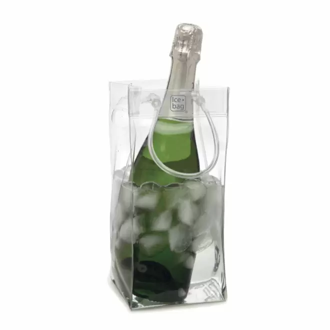 ETUI RAFRAICHISSEUR PUBLICITAIRE 'ICE.BAG©  75CL-1L'' - transparent