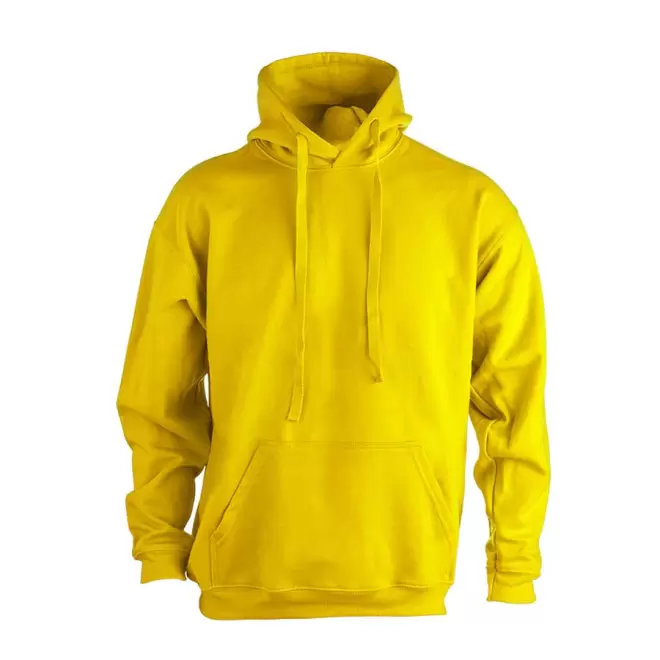 SWEAT CAPUCHE MIXTE PERSONNALISABLE 280G 'MORALIE' - jaune