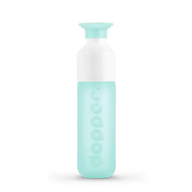 BOUTEILLE PERSONNALISÉE DOPPER  ORIGINAL® 450ML 'LOSTRI' - bleu polaire