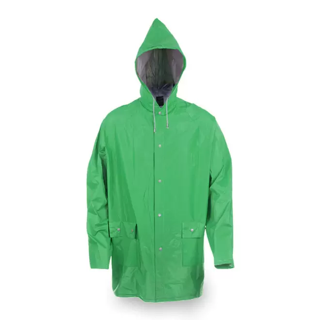 VESTE IMPERMEABLE PERSONNALISABLE 'HINDA' - vert